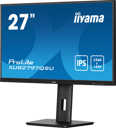 iiyama ProLite XUB2797QSU-B2 computer monitor 68.6 cm (27 iiyama ProLite XUB2797QSU-B2 computer monitor 68.6 cm (27